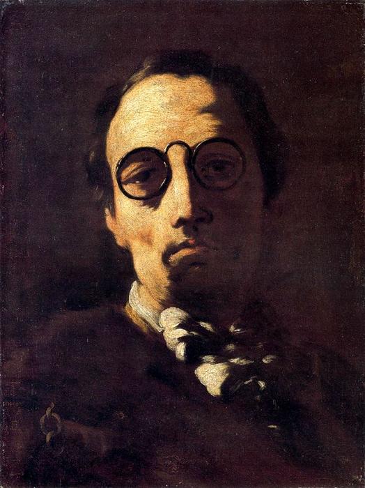 Wikioo.org - The Encyclopedia of Fine Arts - Painting, Artwork by Luca Giordano - Self-portrait 2