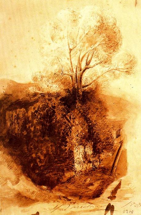 Wikioo.org - Die Enzyklopädie bildender Kunst - Malerei, Kunstwerk von Mariano Fortuny - Album von 29 Landschaften von Barcelona