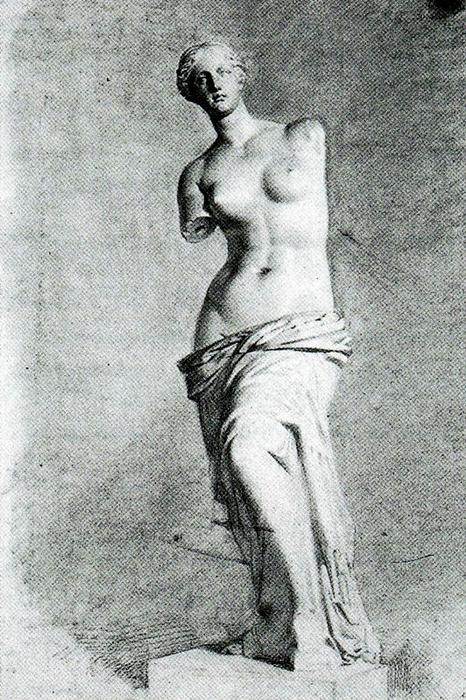 WikiOO.org - Enciklopedija dailės - Tapyba, meno kuriniai Mariano Fortuny - Venus de Milo
