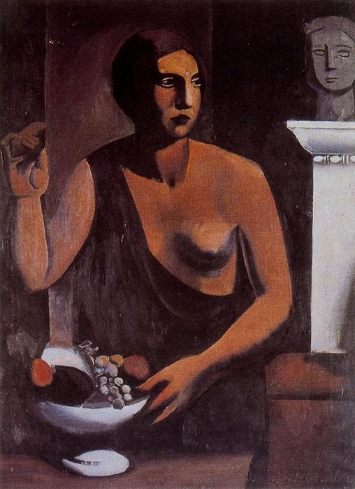 WikiOO.org - Encyclopedia of Fine Arts - Maleri, Artwork Mario Sironi - Venus