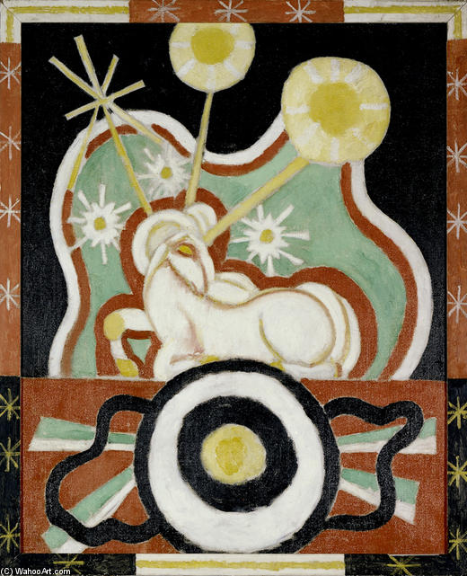 Wikioo.org - The Encyclopedia of Fine Arts - Painting, Artwork by Marsden Hartley - Forms Abstracted