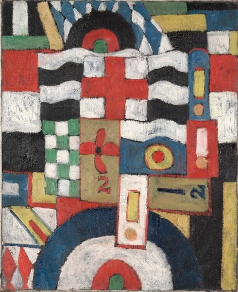 Wikioo.org - The Encyclopedia of Fine Arts - Painting, Artwork by Marsden Hartley - Military