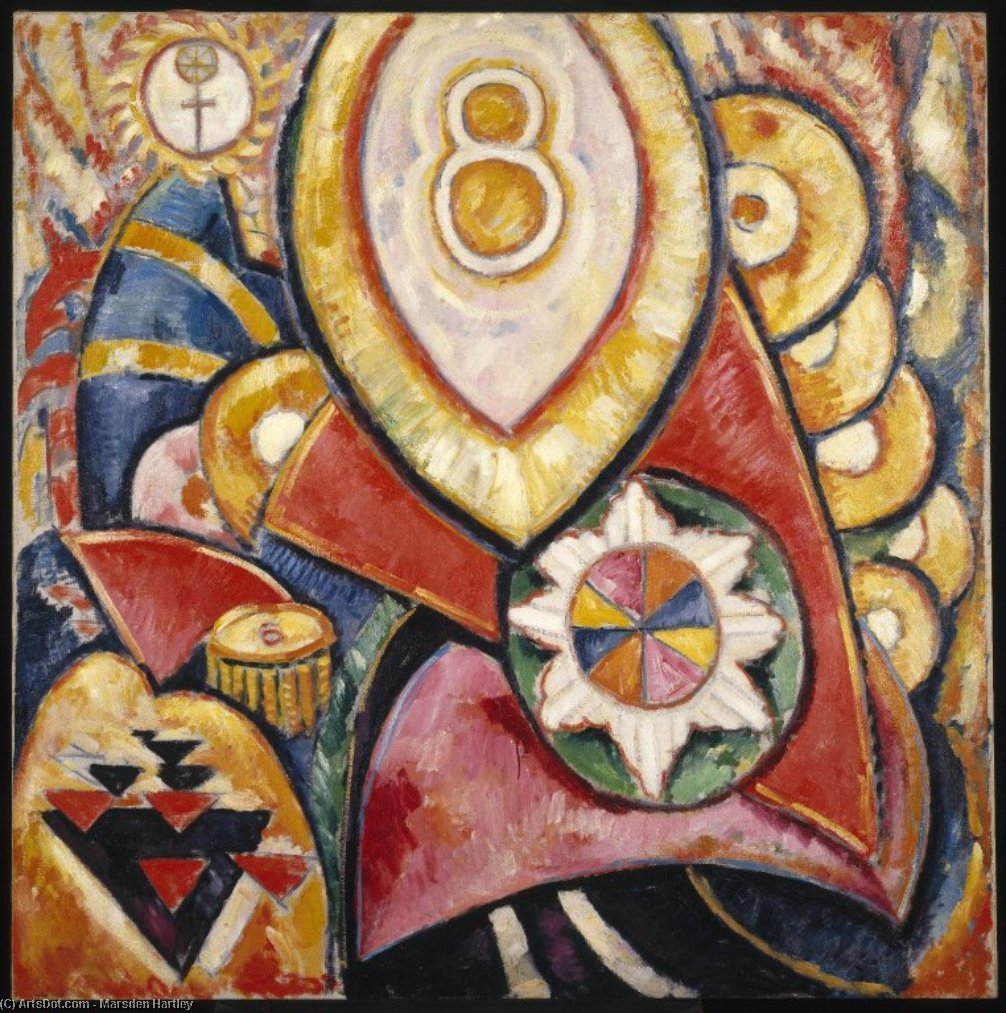 Wikioo.org - The Encyclopedia of Fine Arts - Painting, Artwork by Marsden Hartley - Painting No. 48