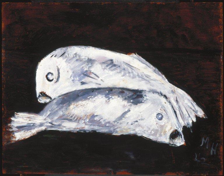 Wikioo.org - The Encyclopedia of Fine Arts - Painting, Artwork by Marsden Hartley - White Cod