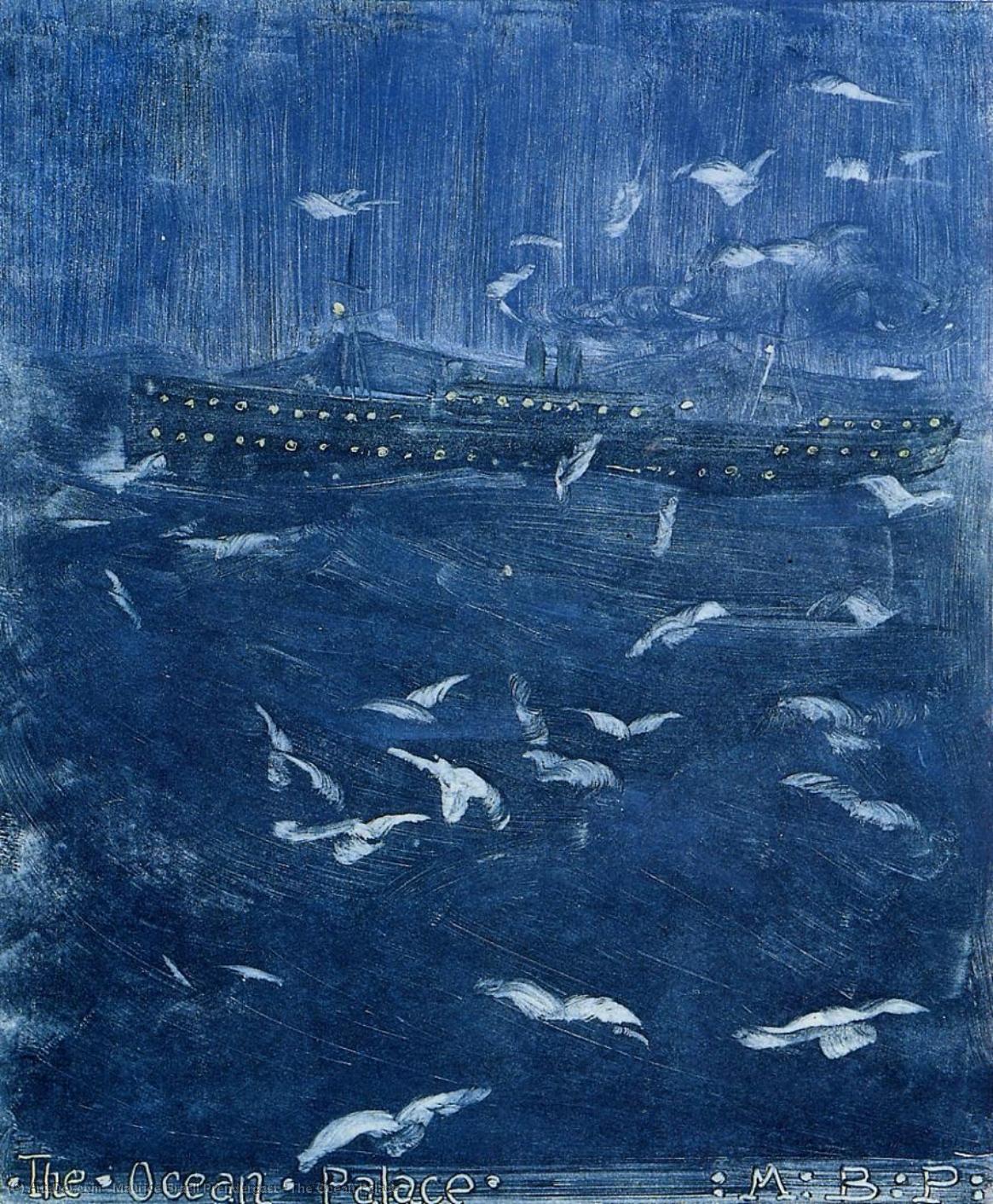 WikiOO.org - Enciclopédia das Belas Artes - Pintura, Arte por Maurice Brazil Prendergast - The Ocean Palace