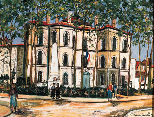 WikiOO.org - Encyclopedia of Fine Arts - Lukisan, Artwork Maurice Utrillo - Prison