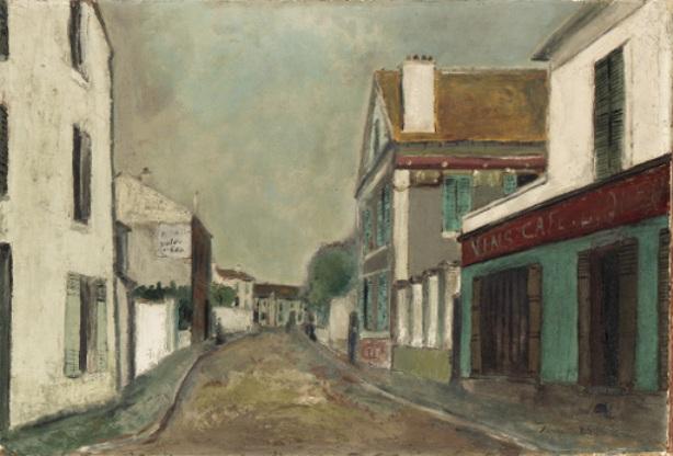 WikiOO.org - Енциклопедия за изящни изкуства - Живопис, Произведения на изкуството Maurice Utrillo - Suburban Landscape
