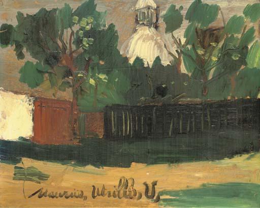 Wikioo.org - Encyklopedia Sztuk Pięknych - Malarstwo, Grafika Maurice Utrillo - The Sacré Coeur, Montmartre 1