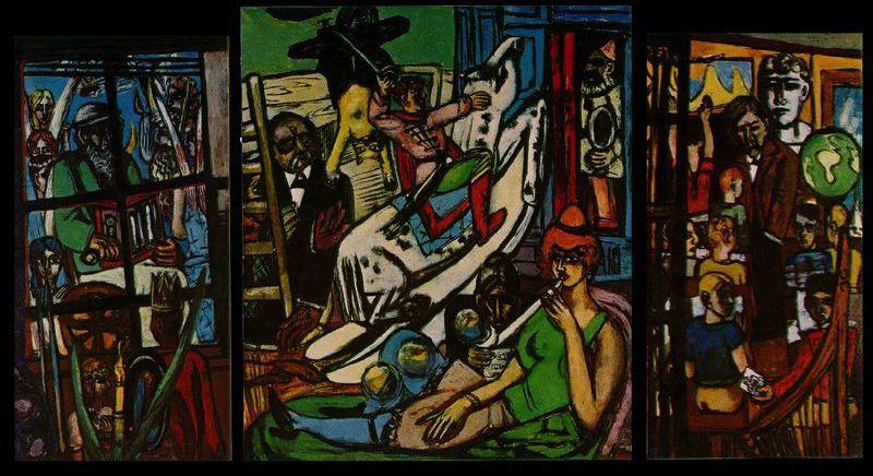 Wikioo.org - The Encyclopedia of Fine Arts - Painting, Artwork by Max Beckmann - Beginning