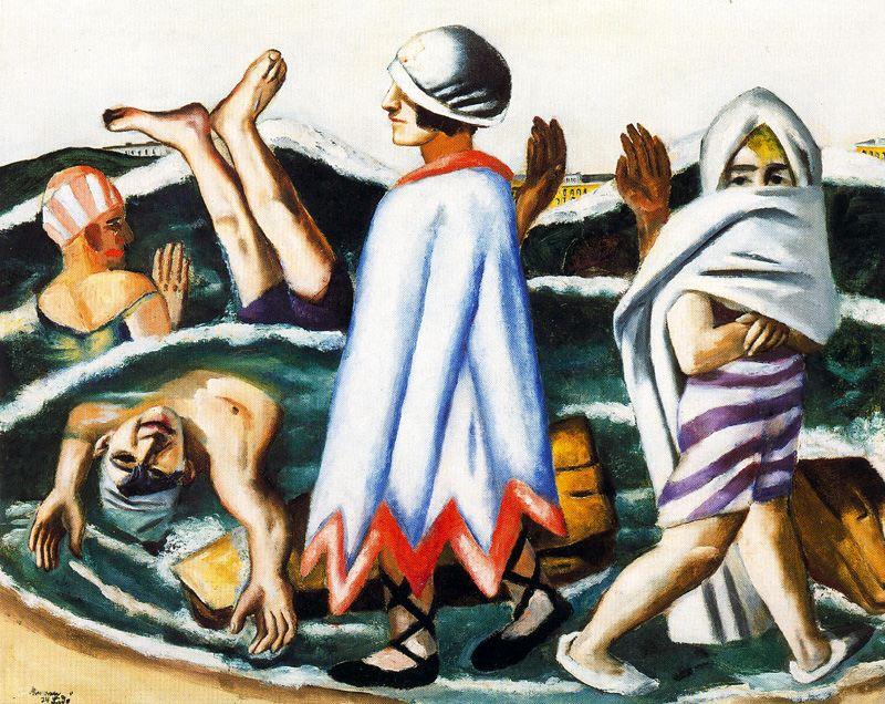 Wikioo.org - The Encyclopedia of Fine Arts - Painting, Artwork by Max Beckmann - Lido