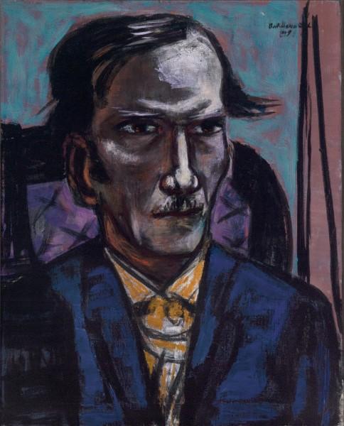 WikiOO.org - אנציקלופדיה לאמנויות יפות - ציור, יצירות אמנות Max Beckmann - Portrait of Fred Conway