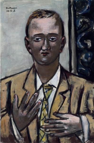 WikiOO.org - Encyclopedia of Fine Arts - Målning, konstverk Max Beckmann - Portrait of Morton D. May