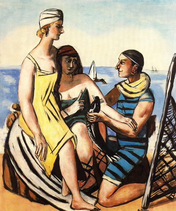 WikiOO.org - Encyclopedia of Fine Arts - Maalaus, taideteos Max Beckmann - The Small Fish