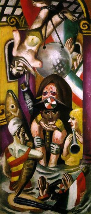 Wikioo.org - The Encyclopedia of Fine Arts - Painting, Artwork by Max Beckmann - Umberto Gallery