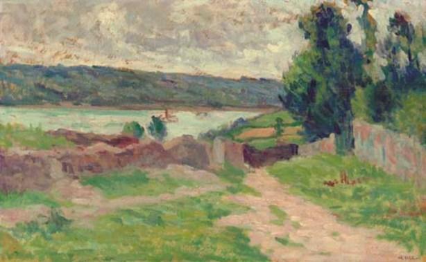 Wikioo.org - The Encyclopedia of Fine Arts - Painting, Artwork by Maximilien Luce - Landscape around Kermouster