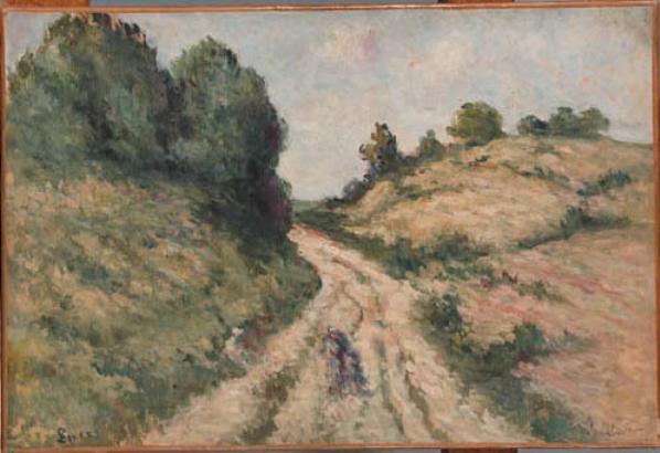 WikiOO.org - Encyclopedia of Fine Arts - Maľba, Artwork Maximilien Luce - The road 1
