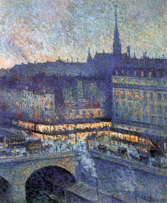 Wikioo.org - The Encyclopedia of Fine Arts - Painting, Artwork by Maximilien Luce - The Sainte Chapelle