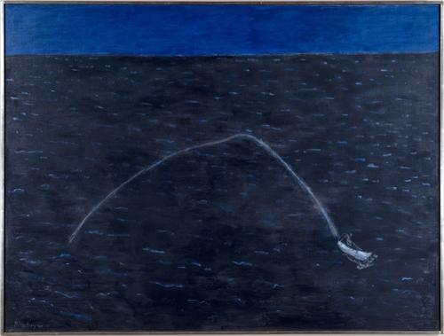 Wikioo.org - The Encyclopedia of Fine Arts - Painting, Artwork by Milton Avery - Speedboat's Wake