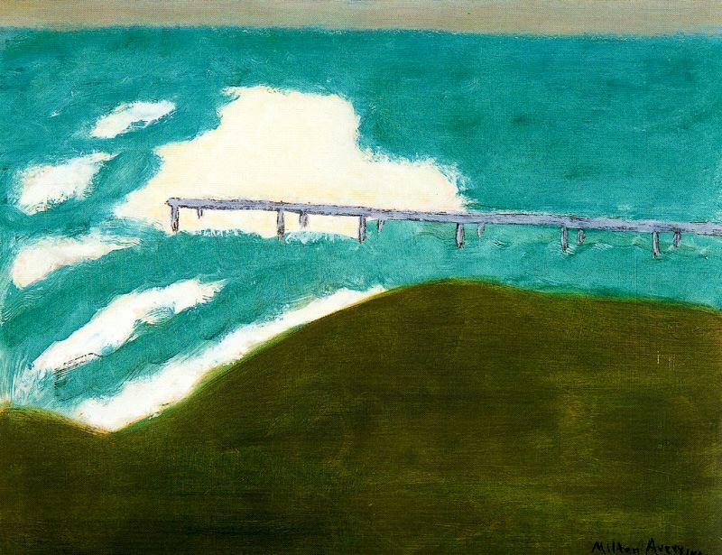 Wikioo.org - The Encyclopedia of Fine Arts - Painting, Artwork by Milton Avery - Stormy Day