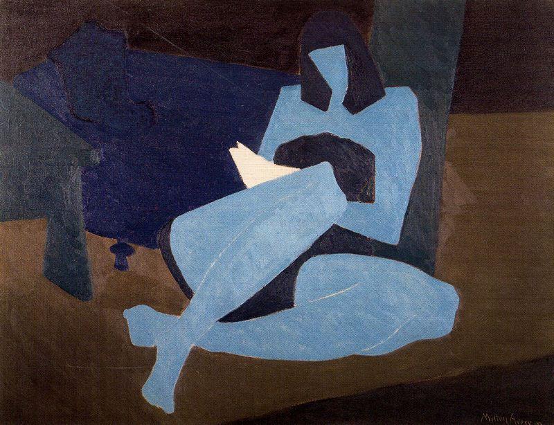 Wikioo.org - The Encyclopedia of Fine Arts - Painting, Artwork by Milton Avery - Summer Reader