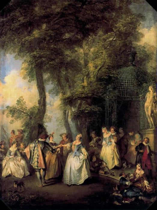 Wikioo.org - The Encyclopedia of Fine Arts - Painting, Artwork by Nicolas Lancret - The mill