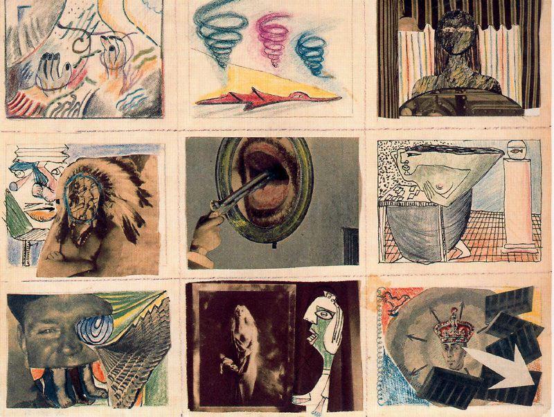 WikiOO.org - Εγκυκλοπαίδεια Καλών Τεχνών - Ζωγραφική, έργα τέχνης Oscar Dominguez - The game in Marseille