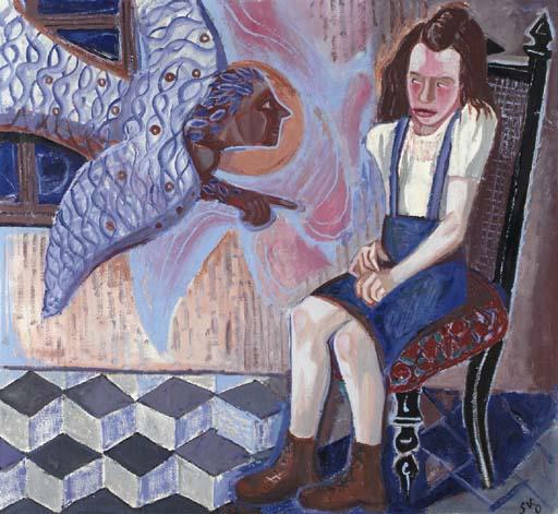 Wikioo.org - The Encyclopedia of Fine Arts - Painting, Artwork by Otto Dix - Annunciation