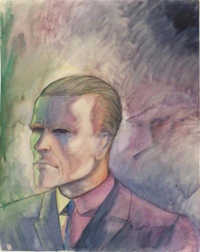 WikiOO.org - Енциклопедия за изящни изкуства - Живопис, Произведения на изкуството Otto Dix - Self-Portrait 1