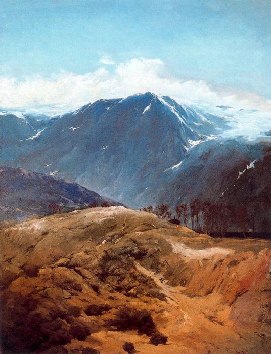 WikiOO.org - Güzel Sanatlar Ansiklopedisi - Resim, Resimler Ovidio Murguía De Castro - Guadarrama mountains