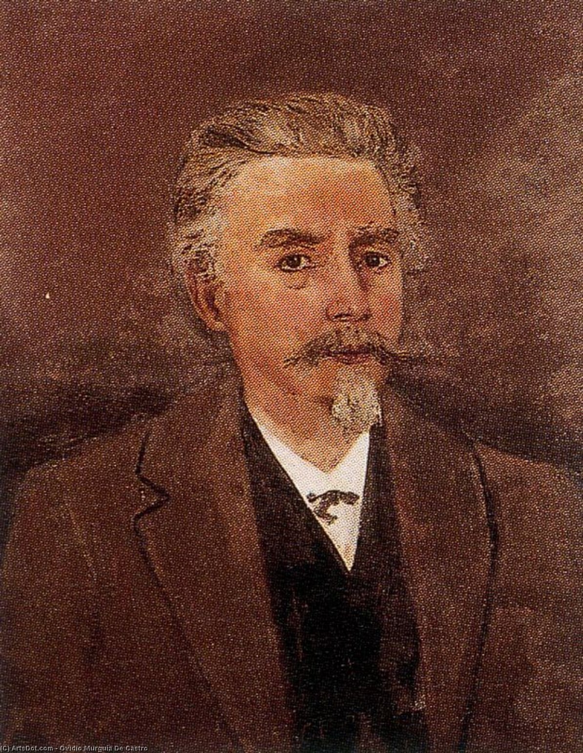 WikiOO.org - Encyclopedia of Fine Arts - Maalaus, taideteos Ovidio Murguía De Castro - Portrait of Manuel Murguia