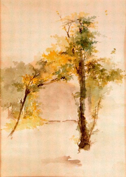 WikiOO.org - Encyclopedia of Fine Arts - Schilderen, Artwork Ovidio Murguía De Castro - Trees 2