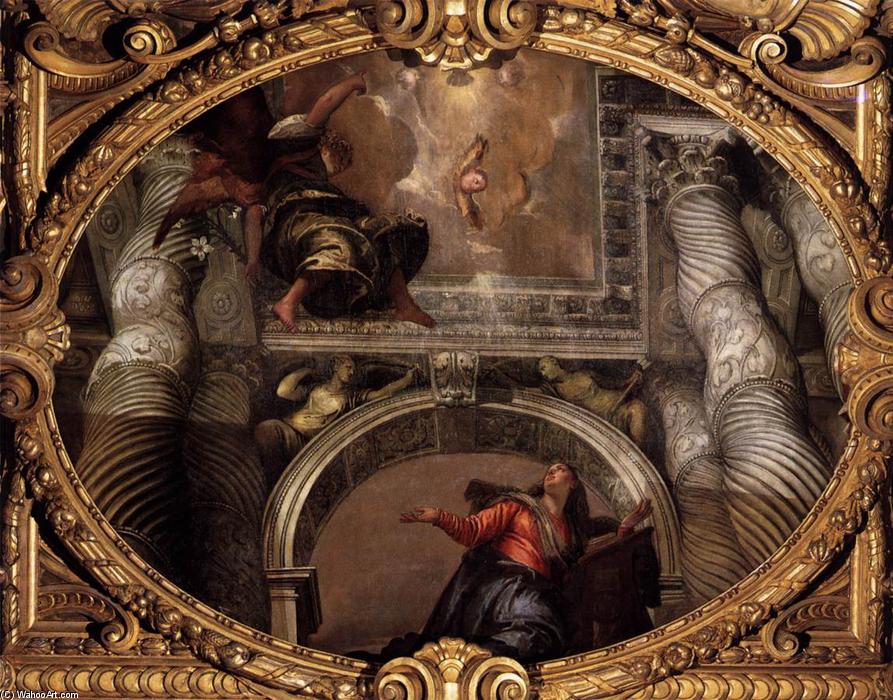 WikiOO.org - Encyclopedia of Fine Arts - Maľba, Artwork Paolo Veronese - Annunciation