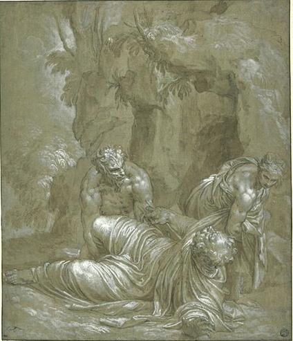 Wikioo.org - สารานุกรมวิจิตรศิลป์ - จิตรกรรม Paolo Veronese - Saint Antoine tourmenté par les démons