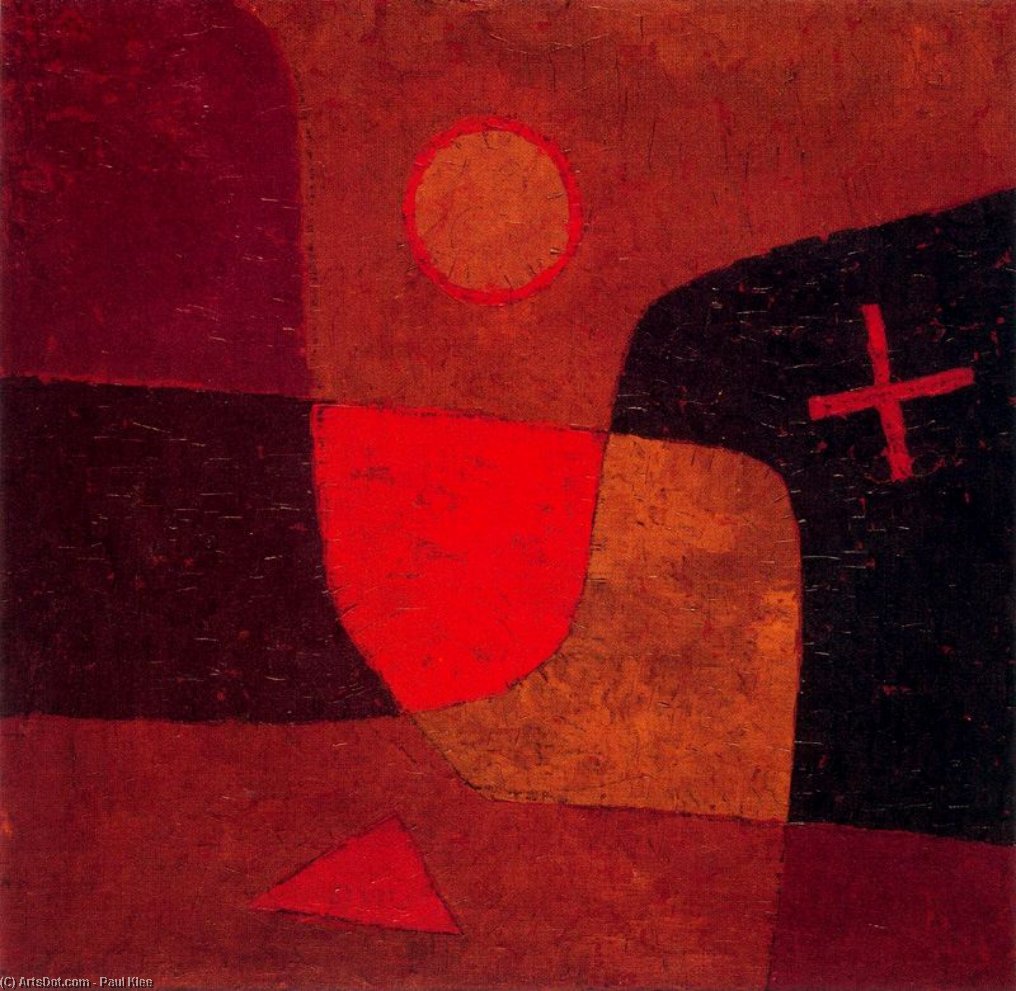 Wikioo.org - The Encyclopedia of Fine Arts - Painting, Artwork by Paul Klee - Angel in the Making