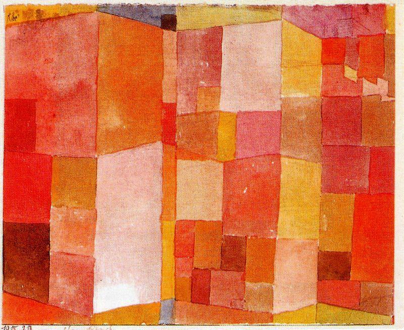 Wikioo.org - The Encyclopedia of Fine Arts - Painting, Artwork by Paul Klee - Cantera Ostermundingen