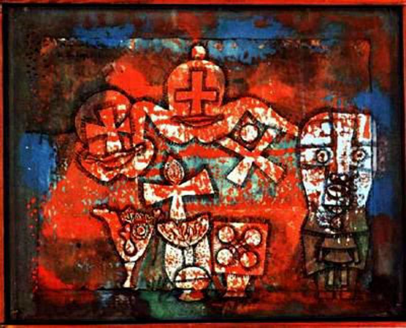 WikiOO.org - دایره المعارف هنرهای زیبا - نقاشی، آثار هنری Paul Klee - Chinese porcelain
