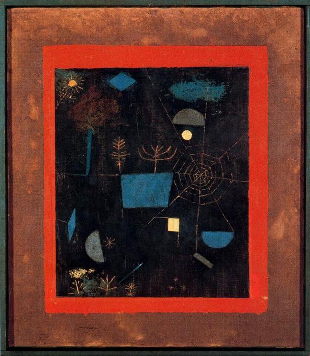 Wikioo.org - Die Enzyklopädie bildender Kunst - Malerei, Kunstwerk von Paul Klee - Spinnengewebe