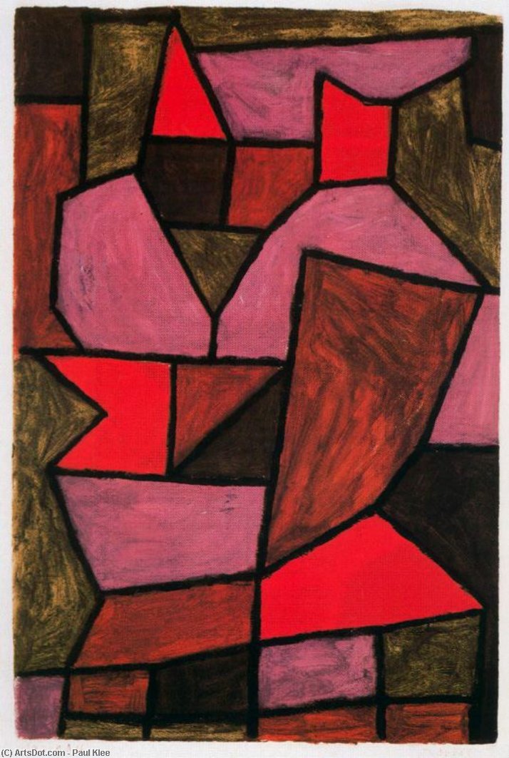 Wikioo.org - The Encyclopedia of Fine Arts - Painting, Artwork by Paul Klee - Doble