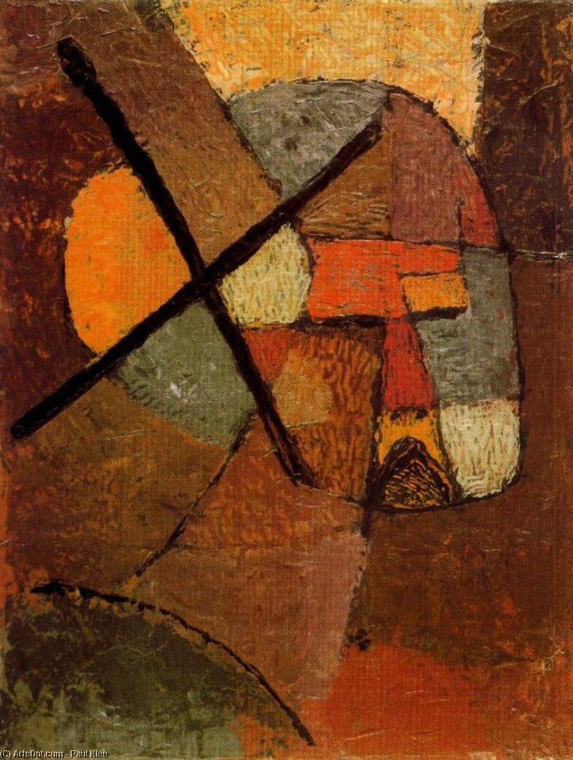 Wikioo.org - The Encyclopedia of Fine Arts - Painting, Artwork by Paul Klee - Erasing