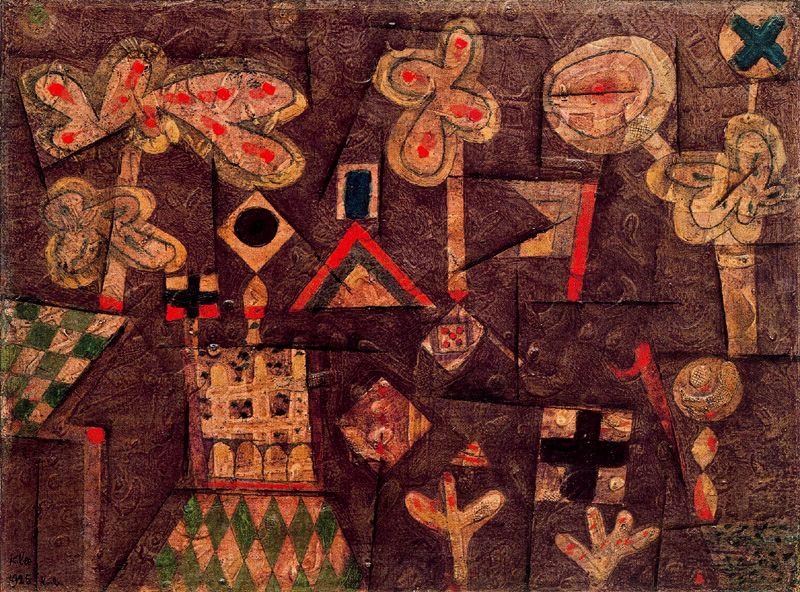 Wikioo.org - The Encyclopedia of Fine Arts - Painting, Artwork by Paul Klee - Gingerbread Picture