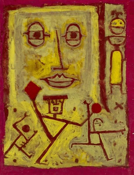 WikiOO.org - Εγκυκλοπαίδεια Καλών Τεχνών - Ζωγραφική, έργα τέχνης Paul Klee - God of War