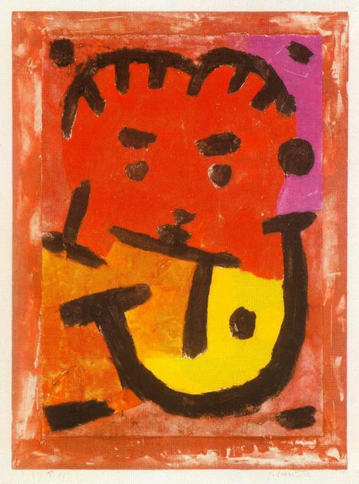 Wikioo.org - สารานุกรมวิจิตรศิลป์ - จิตรกรรม Paul Klee - Musician
