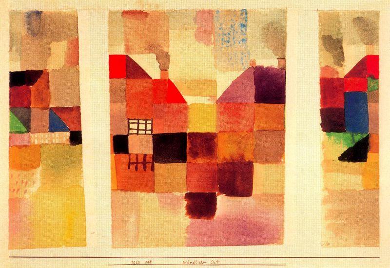 Wikioo.org - The Encyclopedia of Fine Arts - Painting, Artwork by Paul Klee - Northern Village