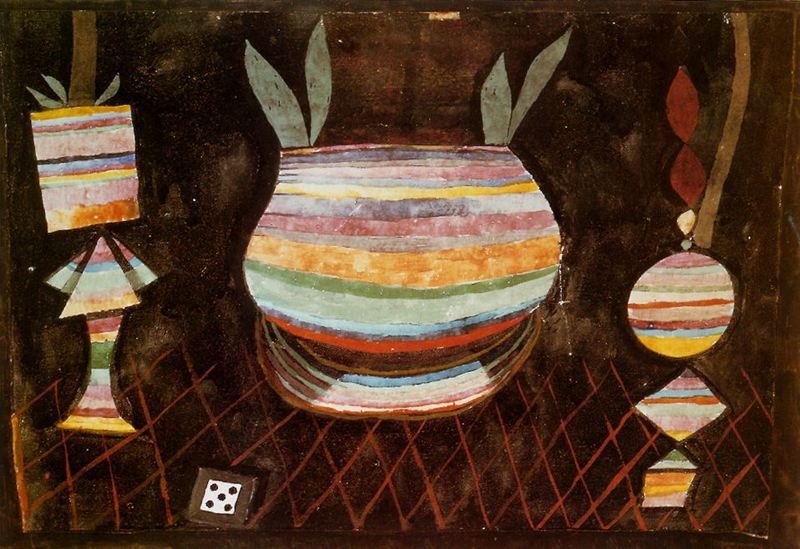 WikiOO.org - Encyclopedia of Fine Arts - Schilderen, Artwork Paul Klee - Still life