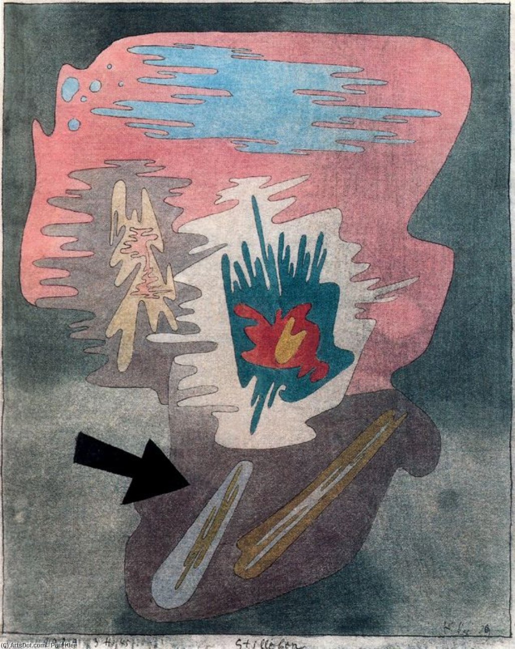 WikiOO.org - Енциклопедія образотворчого мистецтва - Живопис, Картини
 Paul Klee - Still Life