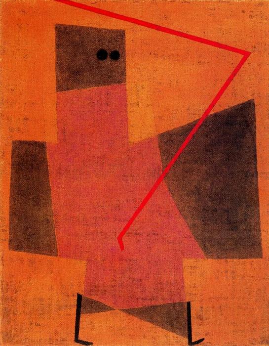 Wikioo.org - The Encyclopedia of Fine Arts - Painting, Artwork by Paul Klee - The Step