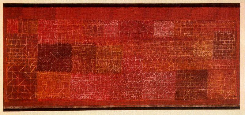 Wikioo.org - The Encyclopedia of Fine Arts - Painting, Artwork by Paul Klee - Wall Chart