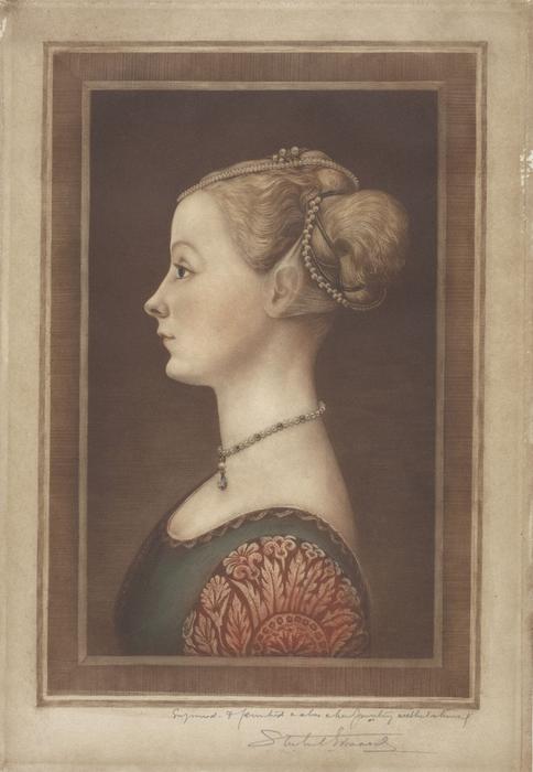 Wikioo.org - The Encyclopedia of Fine Arts - Painting, Artwork by Piero Della Francesca - Portrait of a Lady