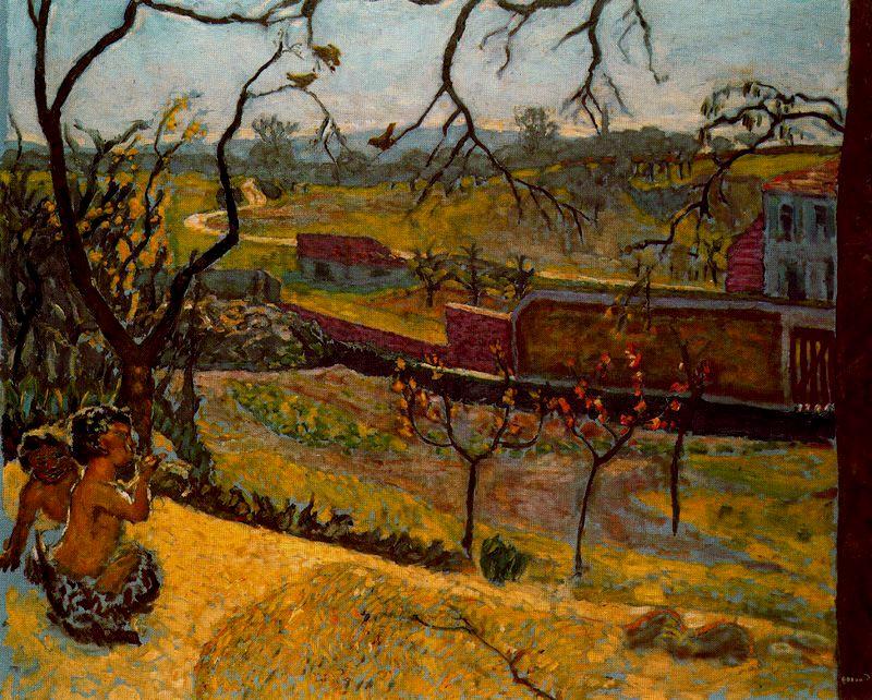 WikiOO.org - Encyclopedia of Fine Arts - Målning, konstverk Pierre Bonnard - Advent of Spring