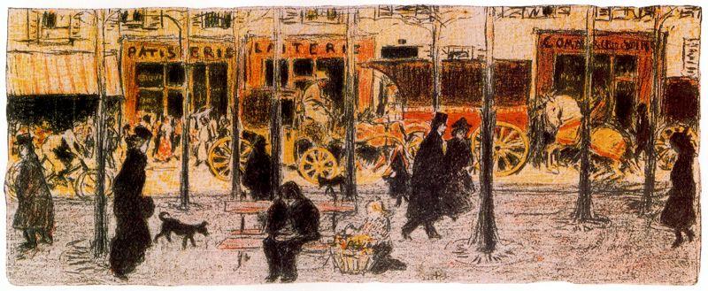 Wikioo.org - The Encyclopedia of Fine Arts - Painting, Artwork by Pierre Bonnard - Boulevard